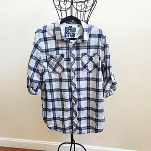 Men's Buffalo David Bitton checked shirt